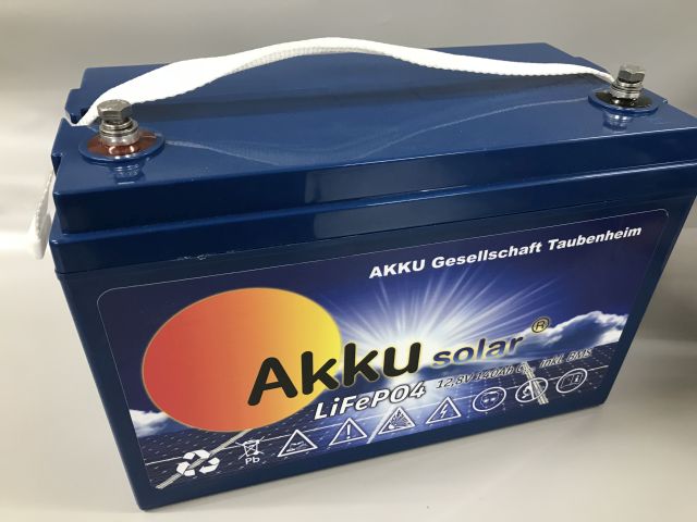 AkkuSolar Lithium 12,8 V 140 Ah